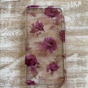 Floral Kate Spade Case for iPhone 7 Plus or 8 Plus
